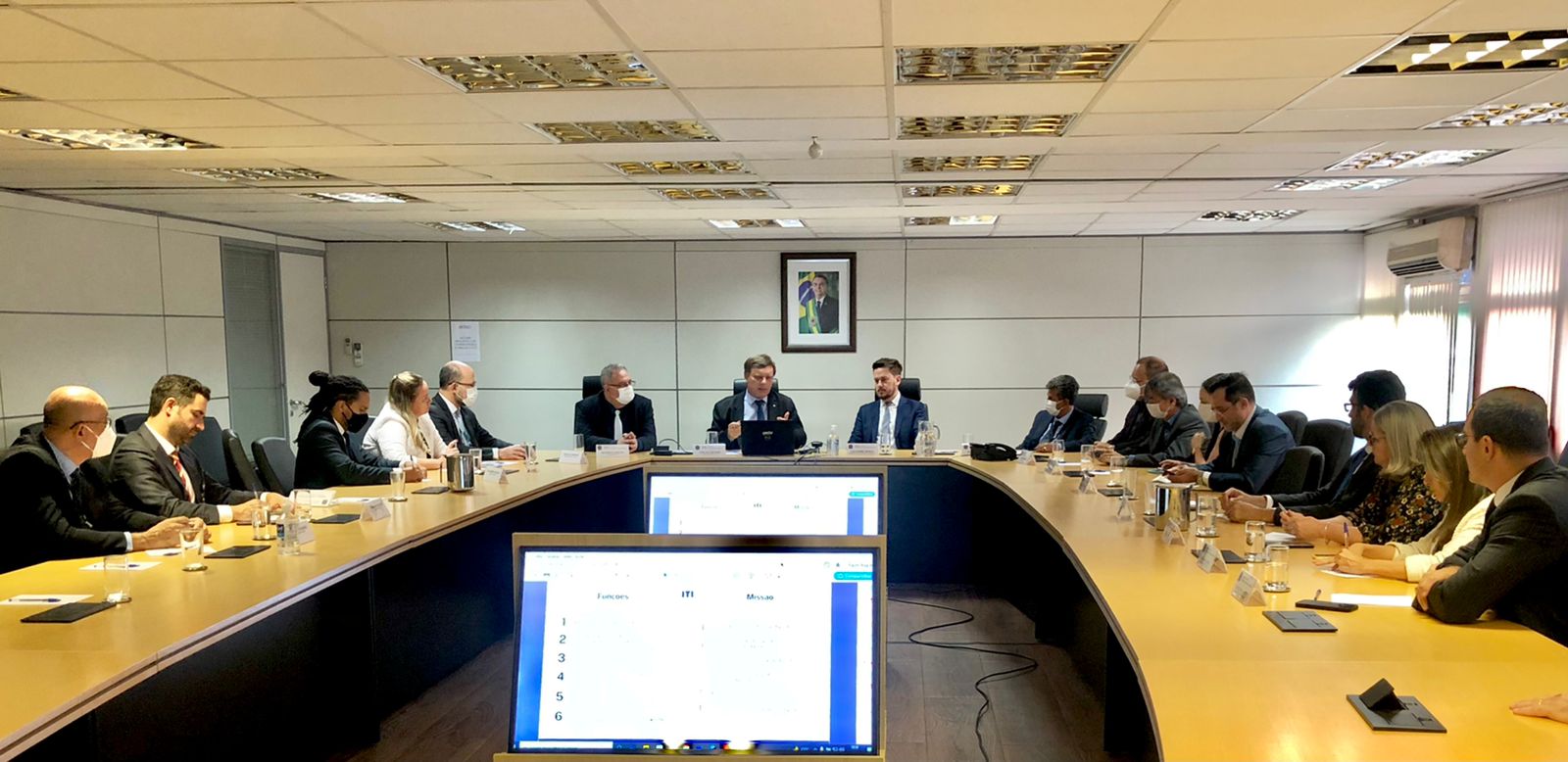 VISITA SUBCHEFIA DE ARTICULAÇÃO E MONITORAMENTO. 30/03/22 AS 16:30h.