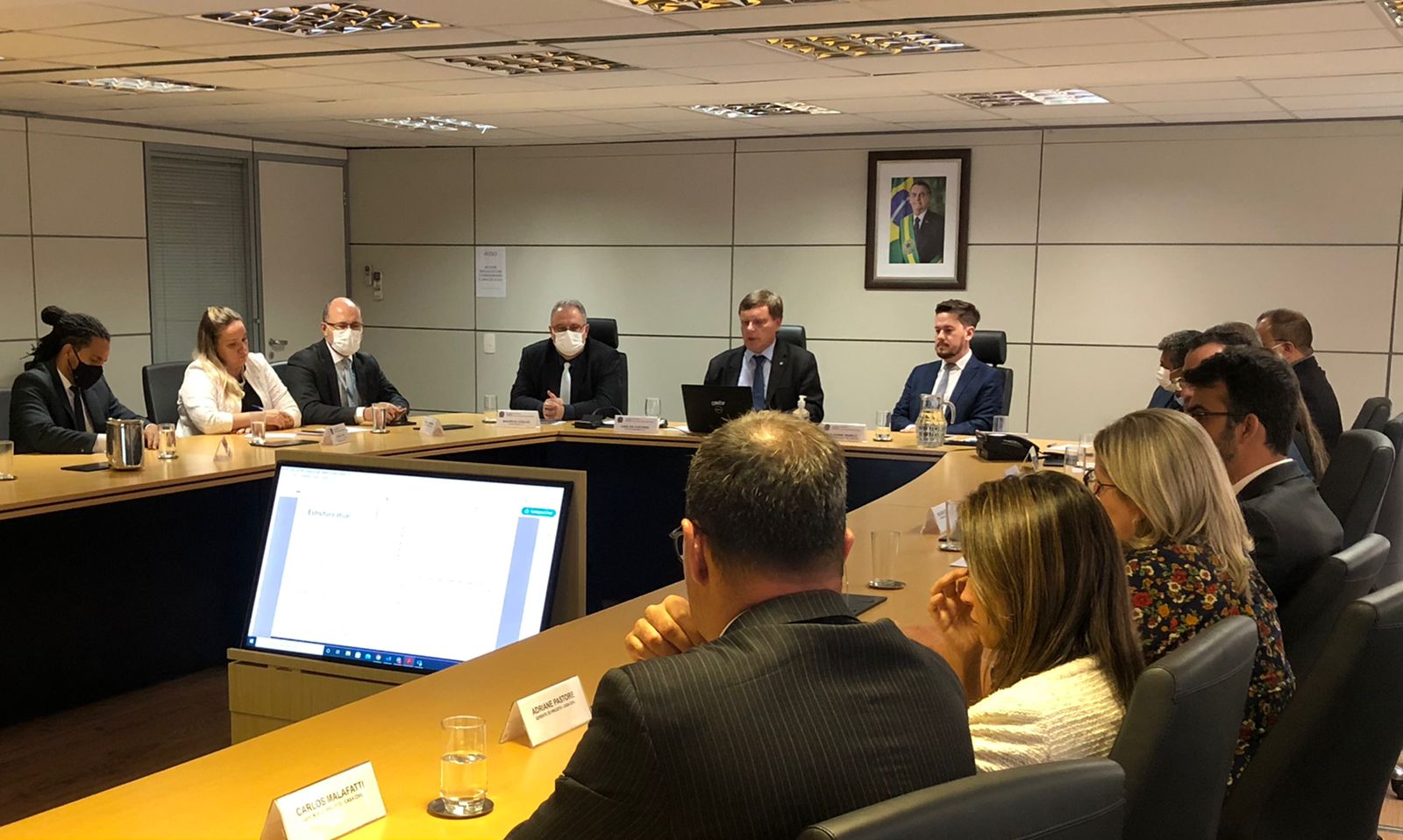 VISITA SUBCHEFIA DE ARTICULAÇÃO E MONITORAMENTO. 30/03/22 AS 16:30h.