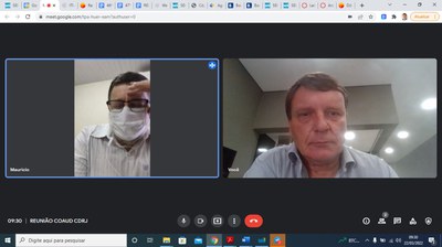 VIDEOCONFERÊNCIA COAUD CDRJ 22/03/22 09hs