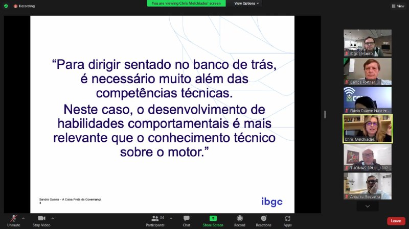 CURSO PARA CONSELHEIRO DE ADMINISTRAÇÃO - MINISTÉRIO DAS COMUNICAÇÕES E MINISTÉRIO DA ECONOMIA 03/06/2022 10h