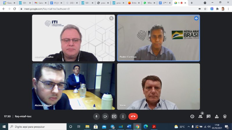 Audiência com ANCD. 05-10-2021 17:00h.