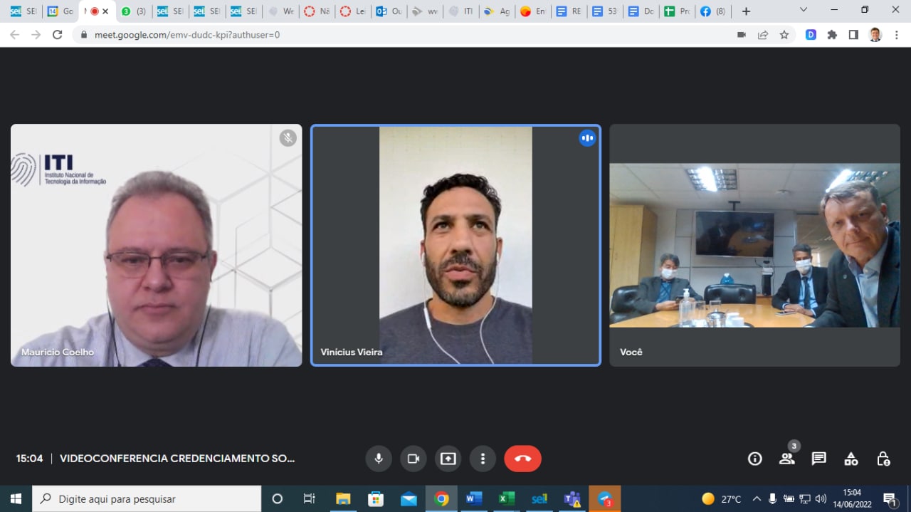 VIDEOCONFERÊNCIA CREDENCIAMENTO SOLUTI 14/06/2022 15h
