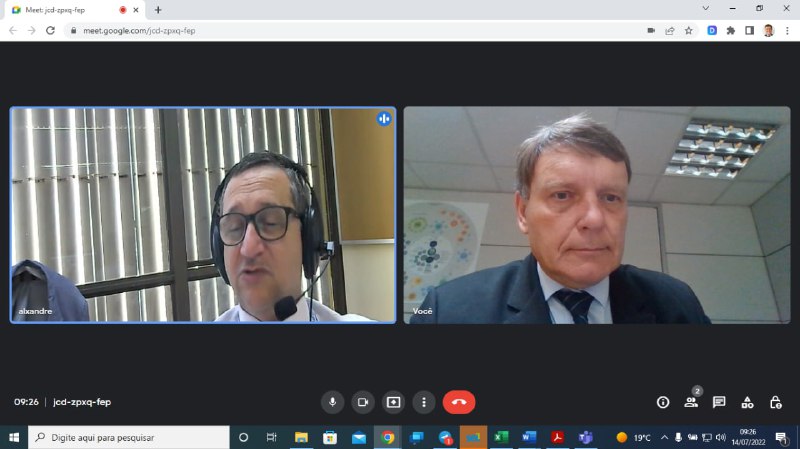 VIDEOCONFERÊNCIA SEME 14/07/2022 09h