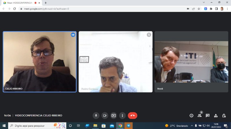 VIDEOCONFERENCIA CÉLIO RIBEIRO. 28-07-2022 16h.