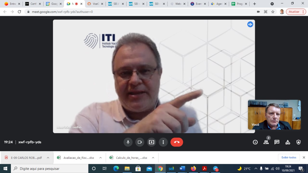 ACOMPANHAMENTO AÇÕES DINFRA. 10-09-2021 19:00HS