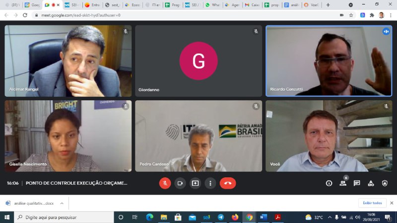 PONTO DE CONTROLE EXECUÇÃO ORÇAMENTÁRIA 29-09-2021 16:00h.