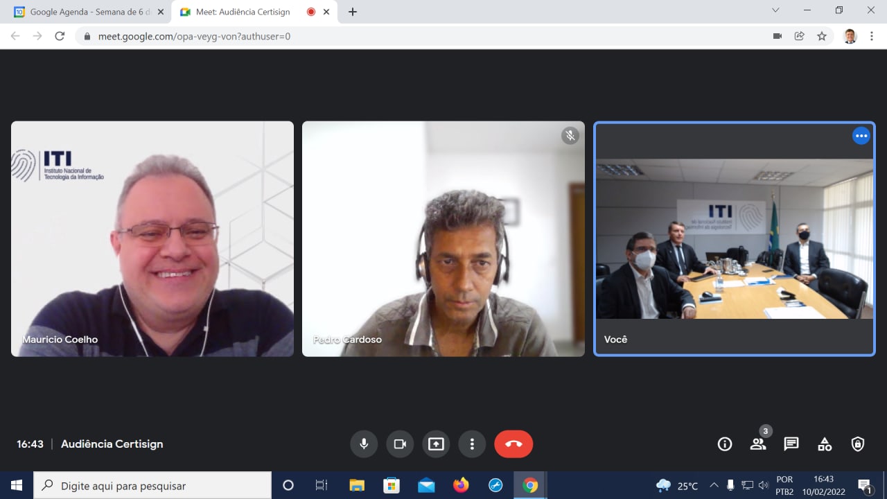 REUNIÃO CERTSIGN 10-02- 16:30