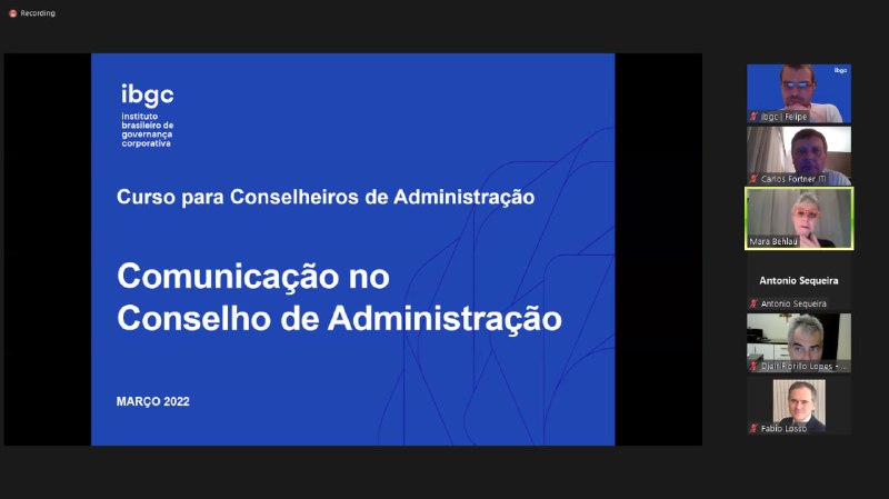 CURSO CONSELHEIRO DE ADM- MINISTÉRIO DAS COMUNICAÇÕES E MINISTÉRIO DA ECONOMIA. 16/03/2022 19h.