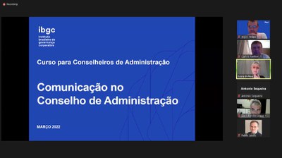 CURSO CONSELHEIRO DE ADM- MINISTÉRIO DAS COMUNICAÇÕES E MINISTÉRIO DA ECONOMIA. 16/03/2022 19h.