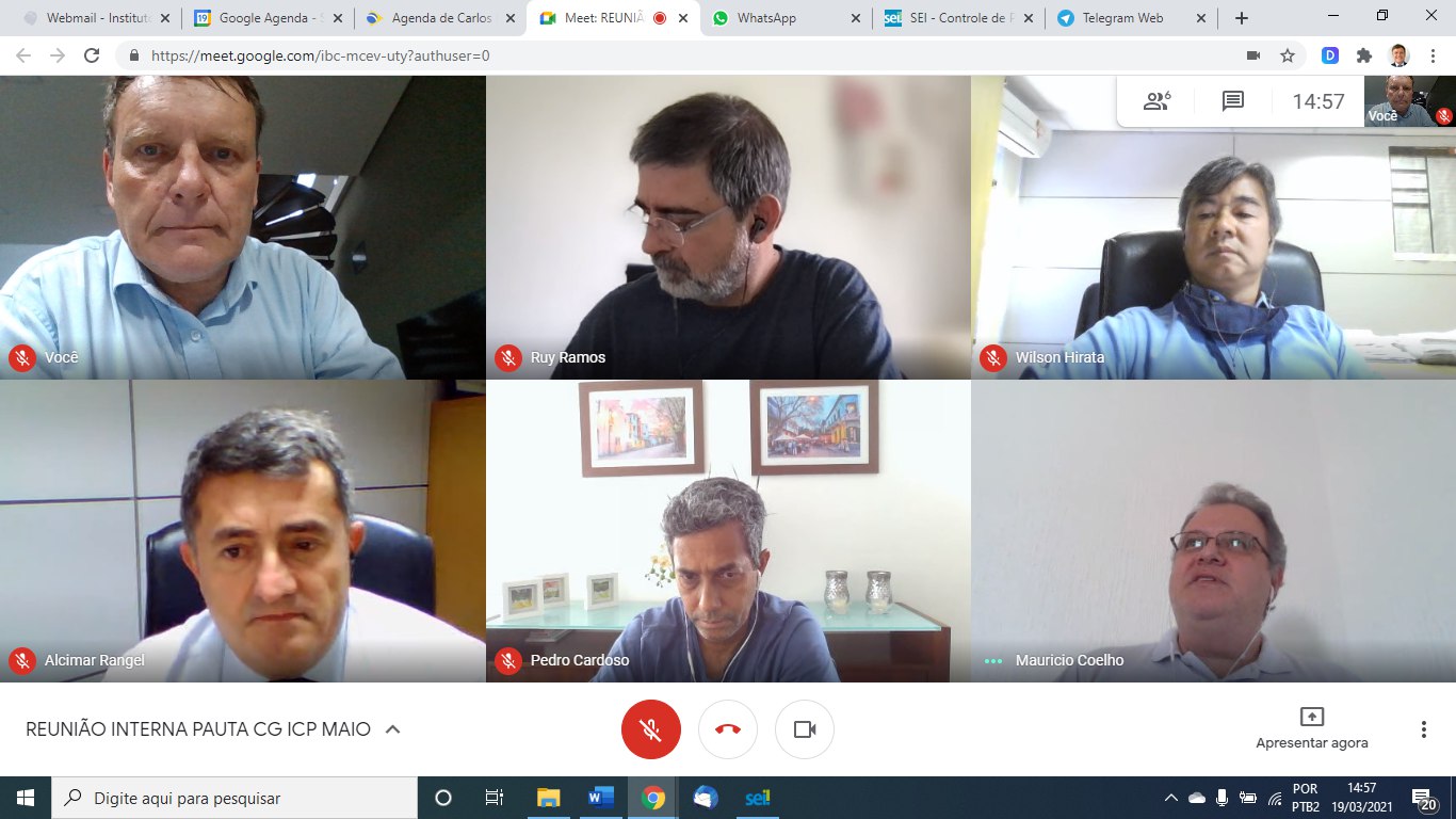 VIDEOCONFERÊNCIA ITI- PAUTA CG ICP MAIO. 19/03/2021 14:30hs.