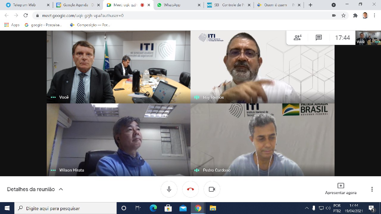 VIDEOCONFERENCIA  ASESP. 19/04/2021 17:00 hs.