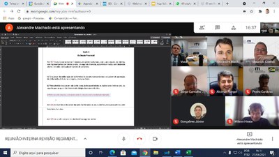 REUNIÃO INTERNA REVISÃO REGIMENTO CG-ICPBr PFE 27/04/2021 16:00hs