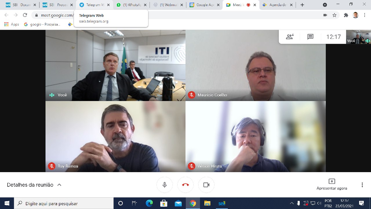 VIDEOCONFERÊNCIA ASESP. 23/03/2021 12:00hs.