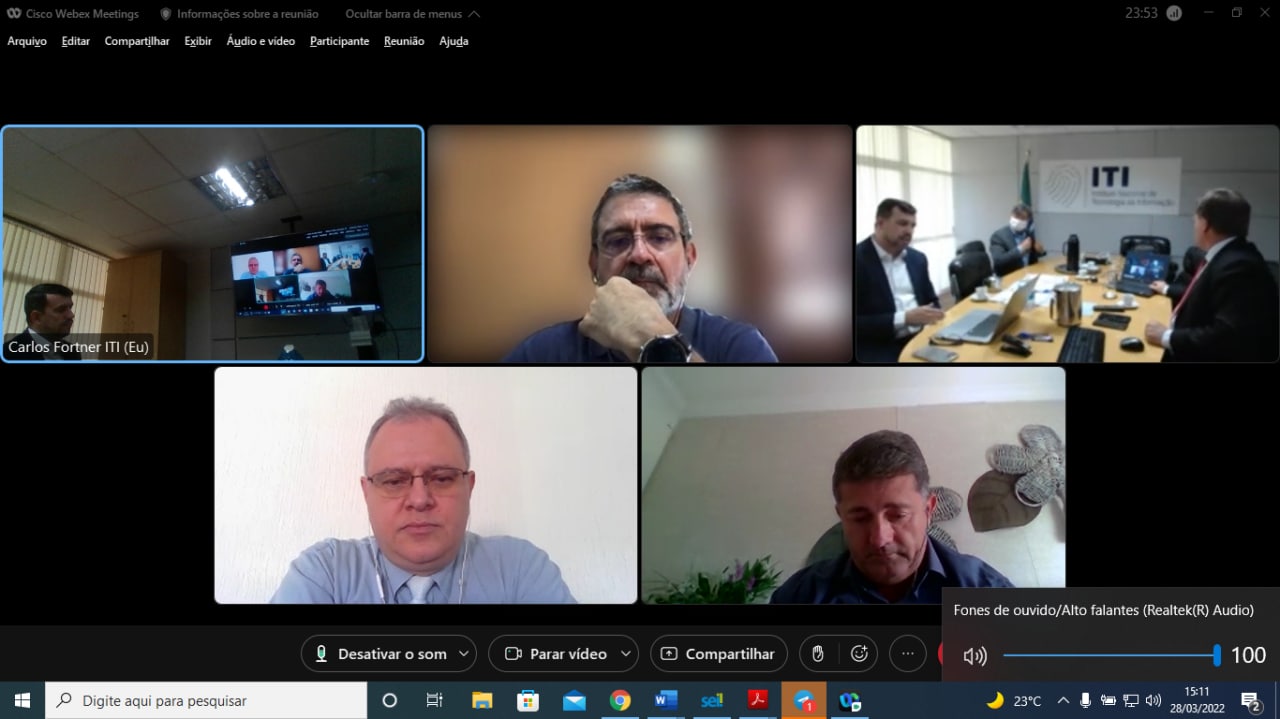 VIDEOCONFERÊNCIA AWS  28/03/2022 15:00hs