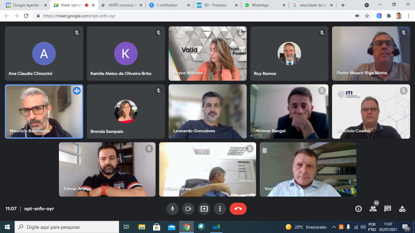 REUNIÃO DE ALINHAMENTO CERTLIVE VC. 02-07-2021 11:00hs.