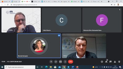 VIDEOCONFERÊNCIA CERTFORUM 2021 14/09/2021 18:15hs