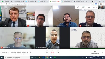 PONTO DE CONTROLE PRIORIZAÇÕES PAC 29/04/2021 17:00hs