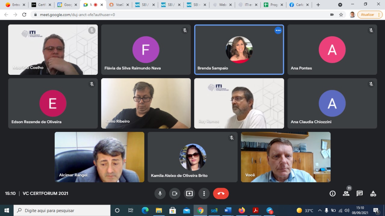 VC CERTFORUM 2021. 08-09-2021 15:00