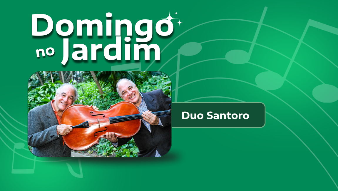 Duo Santoro opens the new season of Sunday in the Garden on January 4