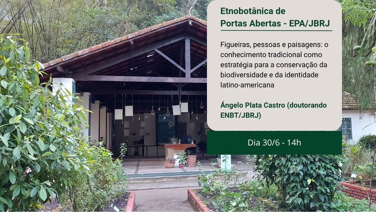 EPA hosts colombian botanist for lecture on fig trees, traditional knowledge, and biodiversity at the Rio de Janeiro Botanical Garden