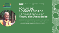 Has the reduction in rainfall already transformed the Amazon rainforest? Leandro Valle Ferreira (MPEG) discusses the topic at the Biodiversity Forum