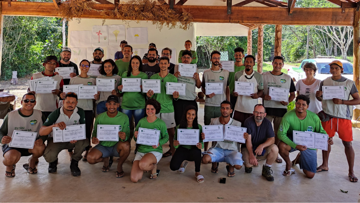 Monitora Program promotes course in Descobrimento National Park