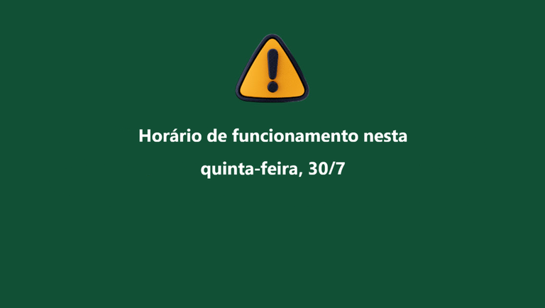 Notice: Rio de Janeiro Botanical Garden Opening Hours on Thursday, July 30