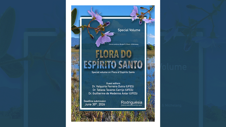 banner Rodriguésia especial Flora do ES vol 3