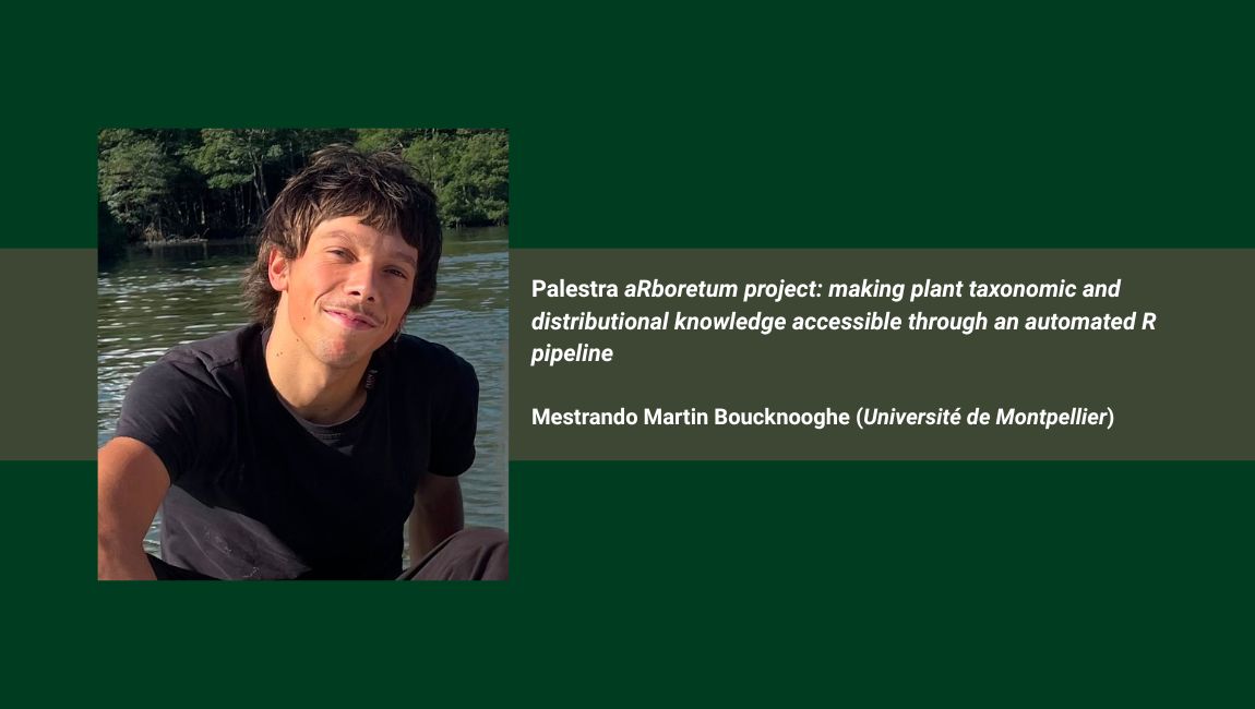 aRboretum, pacote em R para disponibilizar conhecimentos sobre plantas, é tema de palestra em 23/6