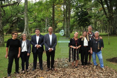 Reinauguração da placa do Espaço Chico MendesFoto Pierre Belart