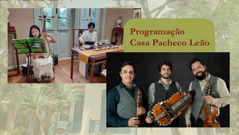 banner chá e música final