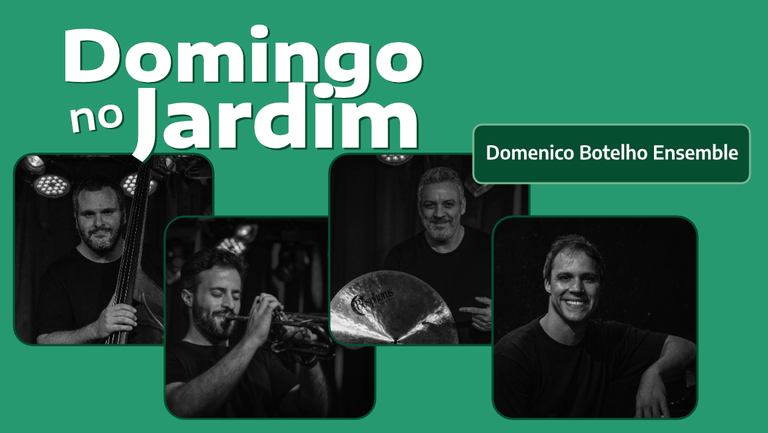 banner Domenico Botelho Ensemble Domingo no Jardim