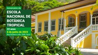 Escola Nacional de Botânica Tropical completa 22 anos e promove programação especial gratuita com visita guiada ao Solar da Imperatriz