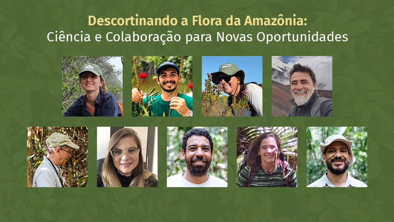banner Descortinando a Flora da Amazônia