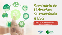 Jardim Botânico do Rio e Embrapa Solos promovem Seminário de Licitações Sustentáveis e ESG