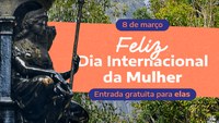 Jardim Botânico do Rio presenteia as mulheres com gratuidade e trilha especial no 8 de março