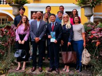 JBRJ recebe comitiva do Consulado Geral da China
