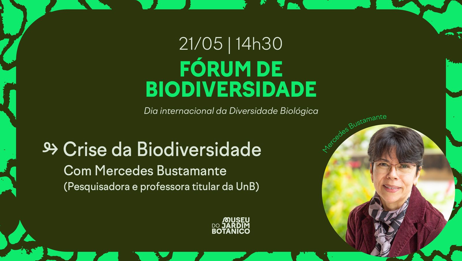 Museu do Jardim Botânico promove fórum sobre conservação da biodiversidade