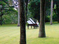 Música no Jardim: Vozes da Natureza do pianista Fábio Caramuru neste sábado (10) no Jardim Botânico do Rio