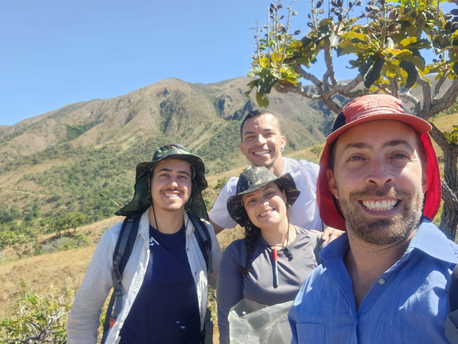 Equipe da expedição de campo do PAN Bacia do Alto Tocantins. Foto: Marcelo Trovó