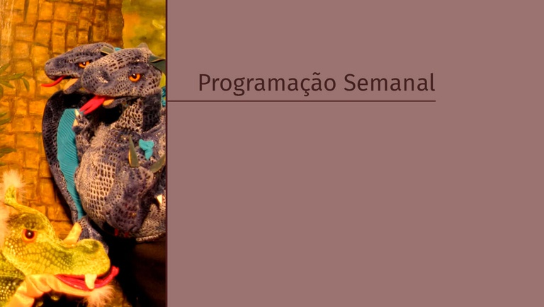 Programação Semanal – 28 a 30 de agosto