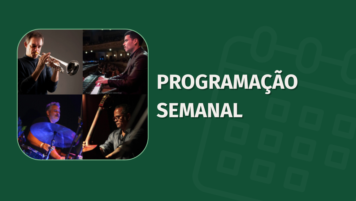 Programação semanal de 16 a 22 de outubro de 2026