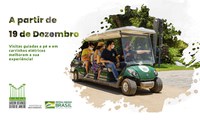 Visitas guiadas em novo formato enriquecem a experiência de visitação ao Jardim Botânico