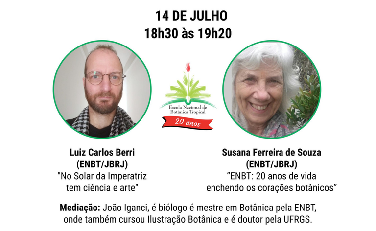 Webinario Novidades Botanicas ENBT Julho