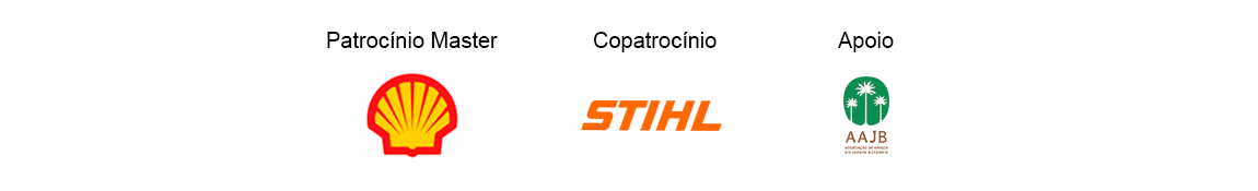 Barra com o patrocinador master e apoios