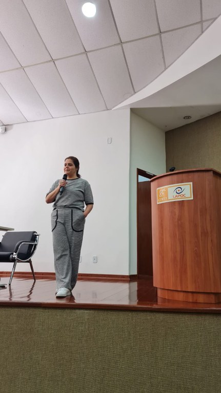 Coordenadora do LAPOC/ANSN -  Daniela Rey Silva