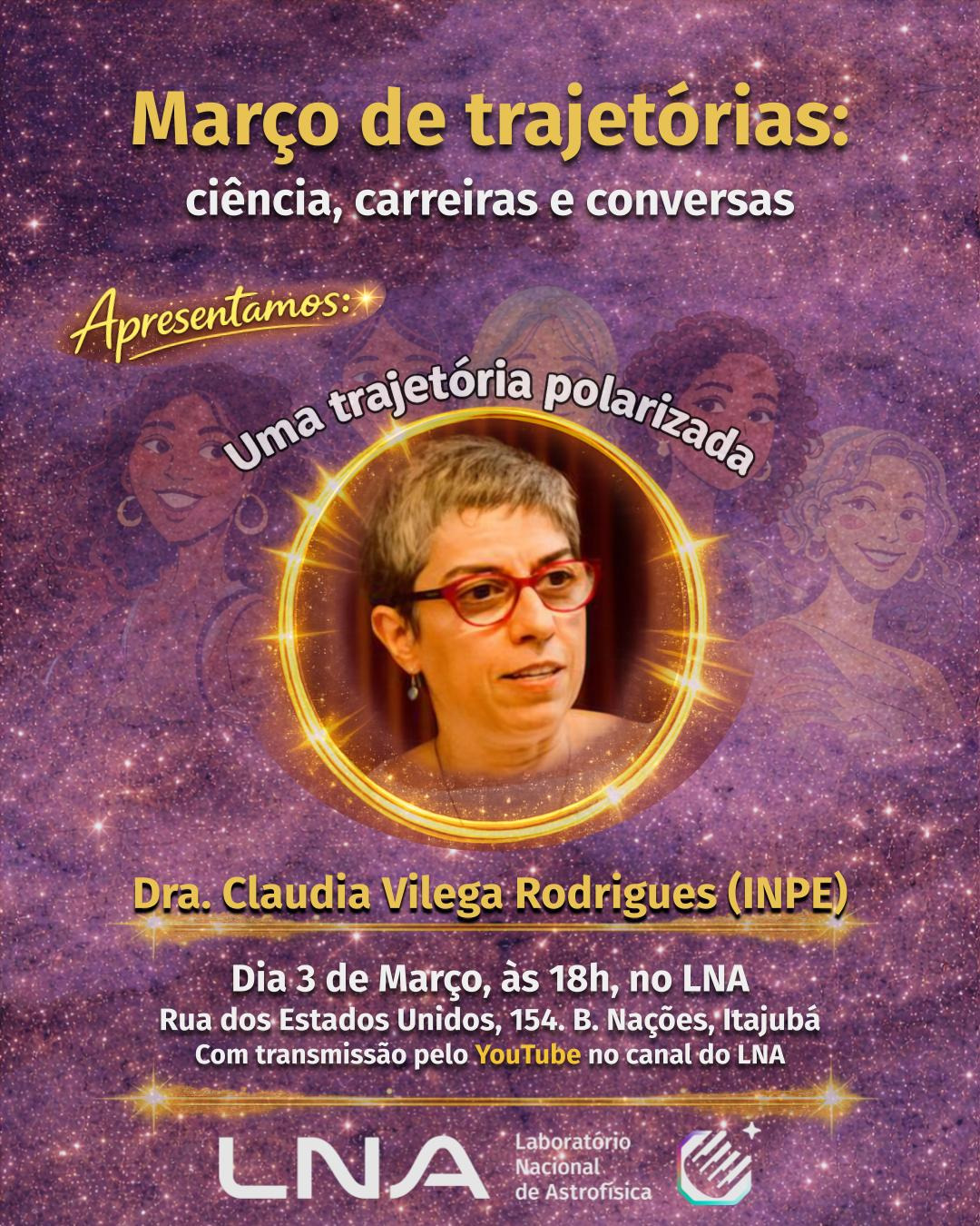 Março de trajetórias - 03 de março