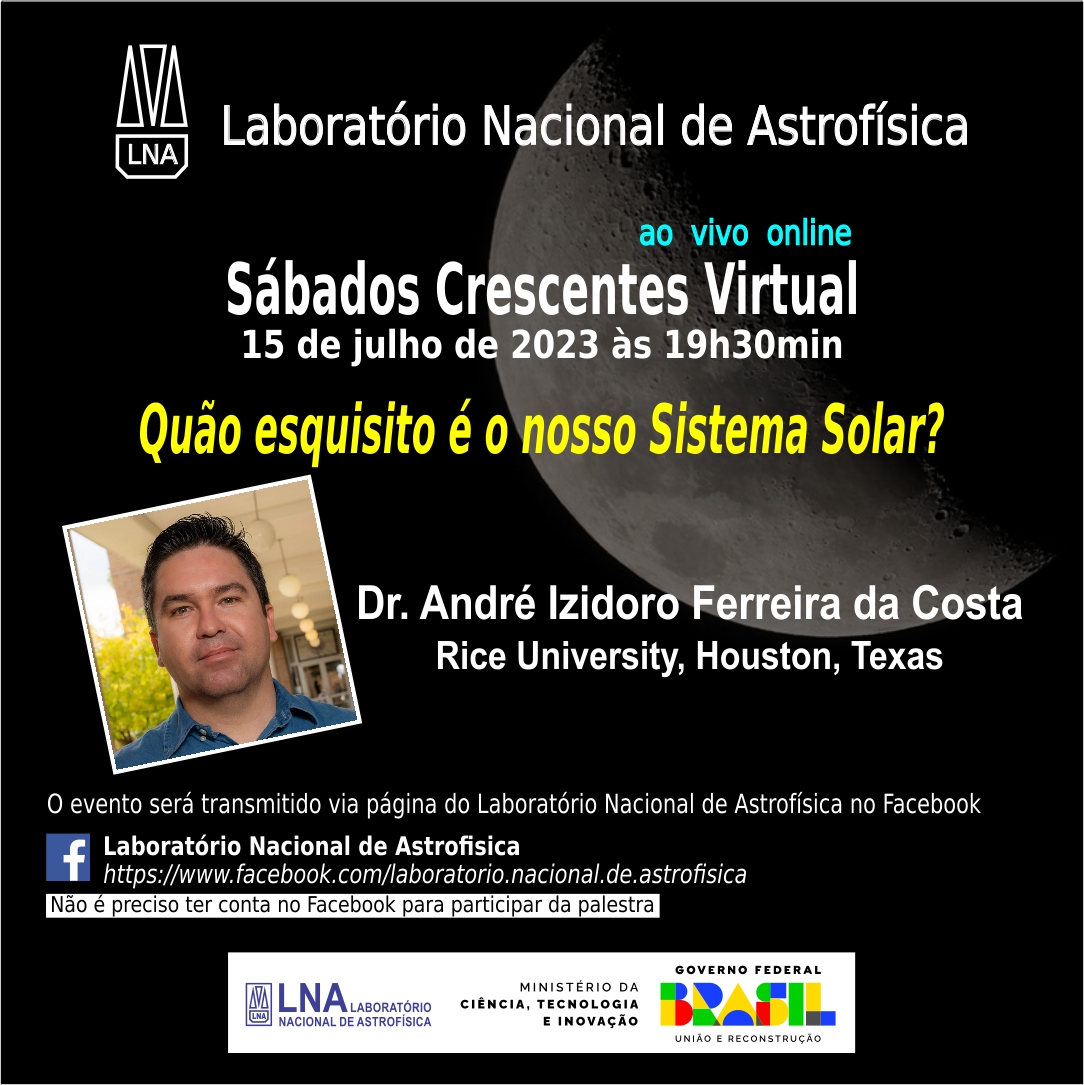 Sábados Crescentes Virtuais - Quão esquisito é o nosso Sistema Solar?