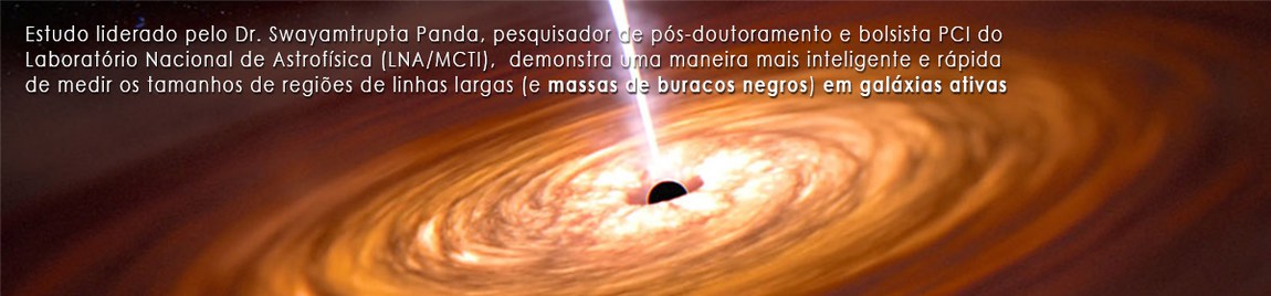 Uma maneira mais inteligente e rápida de medir os tamanhos de regiões de linhas largas (e massas de buracos negros) em galáxias ativas