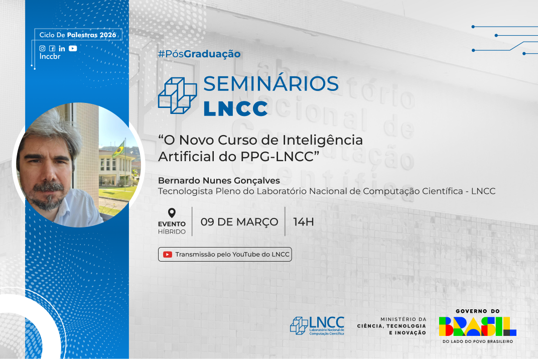 O Novo Curso de Inteligência Artificial do PPG-LNCC